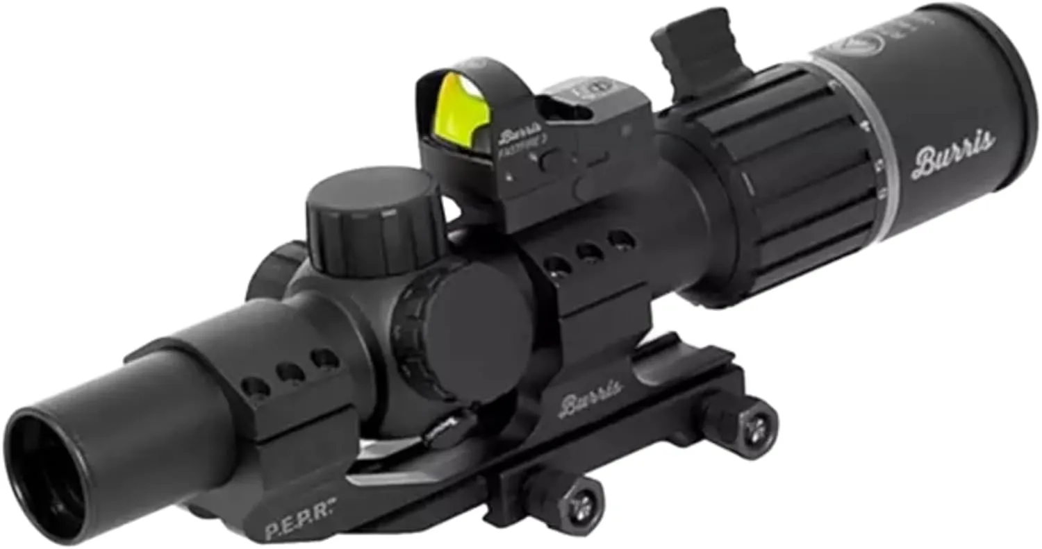 Burris Optics RT-6 Riflescope 1-6x24mm Kit - Scope, Fastfire, PEPR Mount, 200475, Black