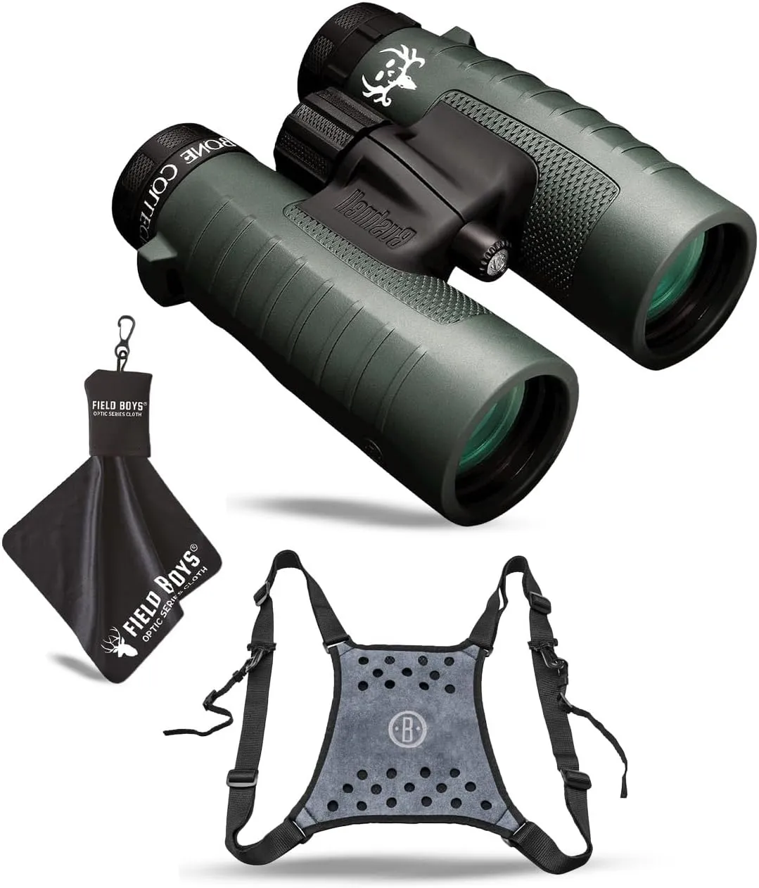 Bushnell B Collector Series,Binoculars with Harness and Field Boys Optics Cloth,Fog-Proof, Quick Focus