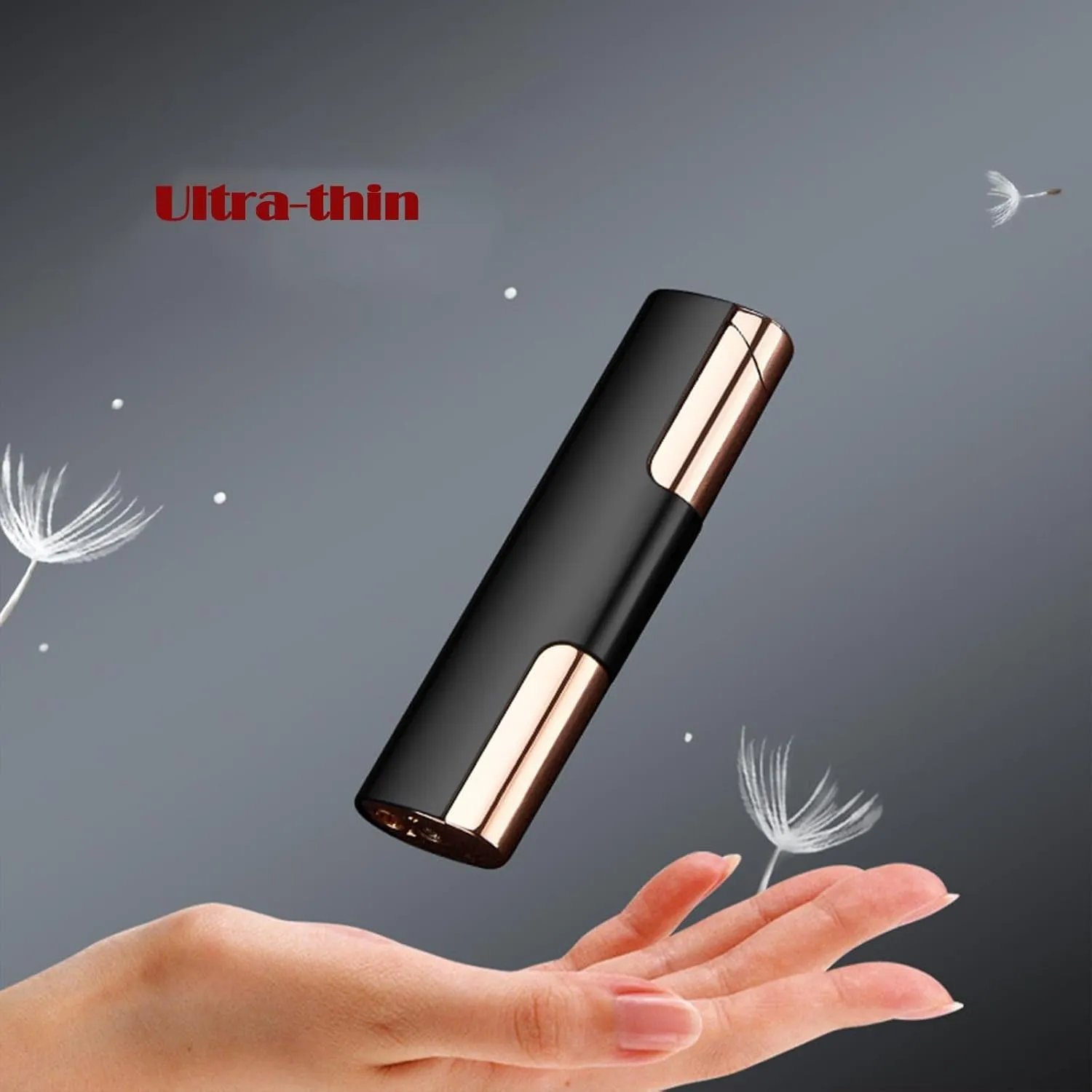 Butane Lighter(Gas Not Included)，Windproof Lighter，Portable Torch Lighters for Candle, Stove, Kitchen(B)