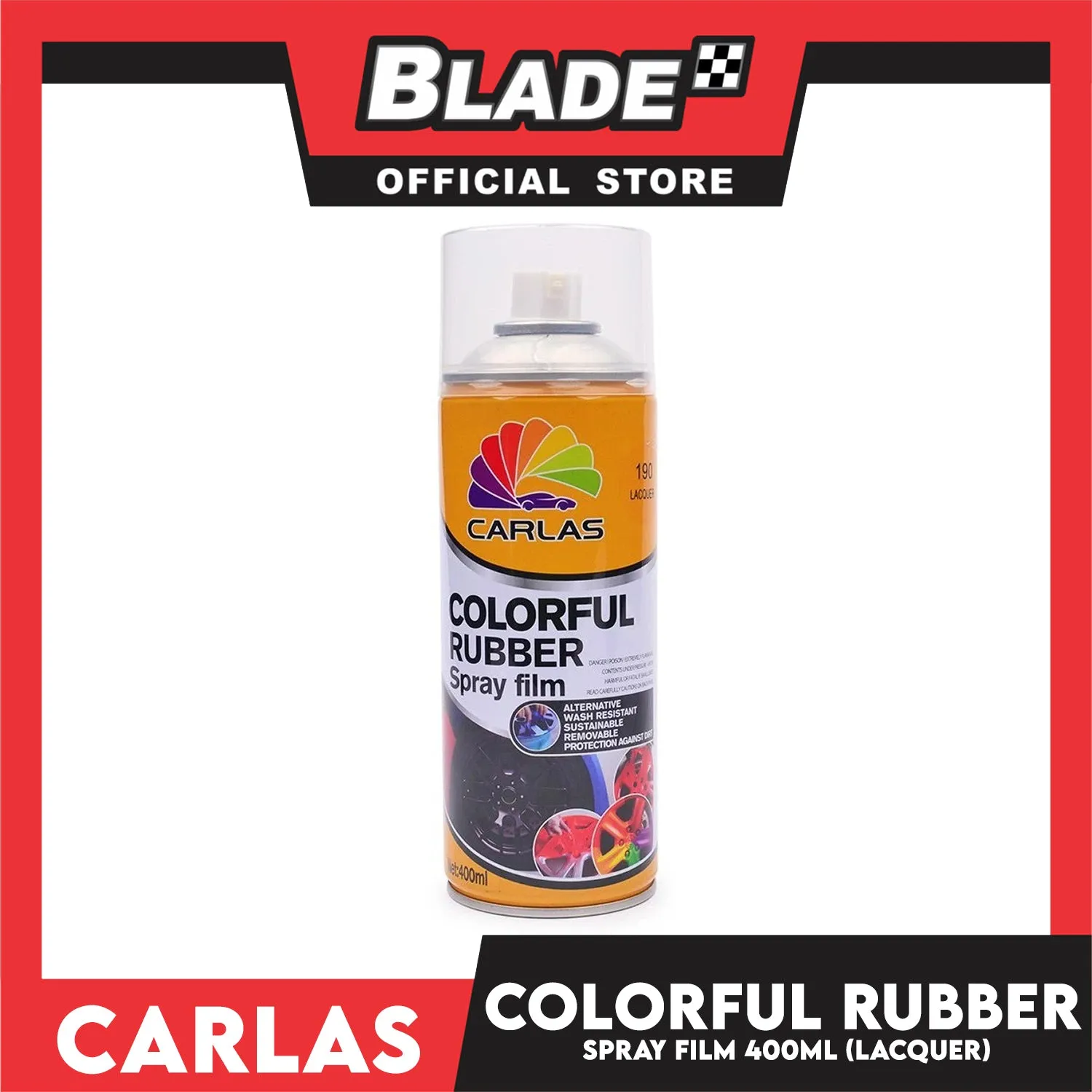 Buy 3 Take 1 Free! Carlas Colorful Rubber Spray Film 400ml (Lacquer)