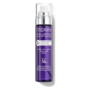 By Terry Hyaluronic Glow Setting Mist | Ultra Care Spray | Prime, Fix & Glow | All-Day, Long-Lasting Wear | 100ml (3.5 fl oz)
