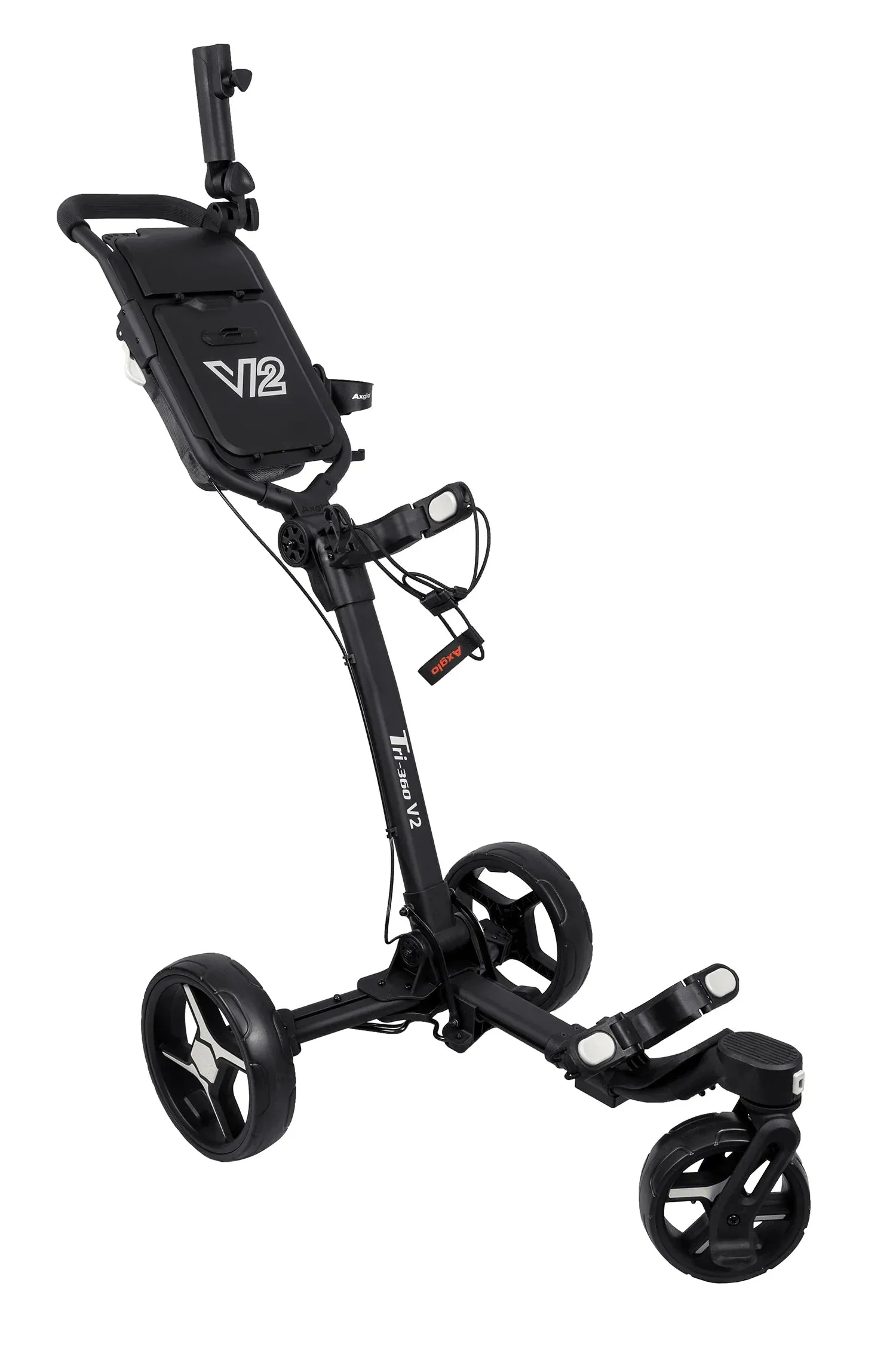 Caddie Wheel   Axglo V2 Golf Push Cart Bundle