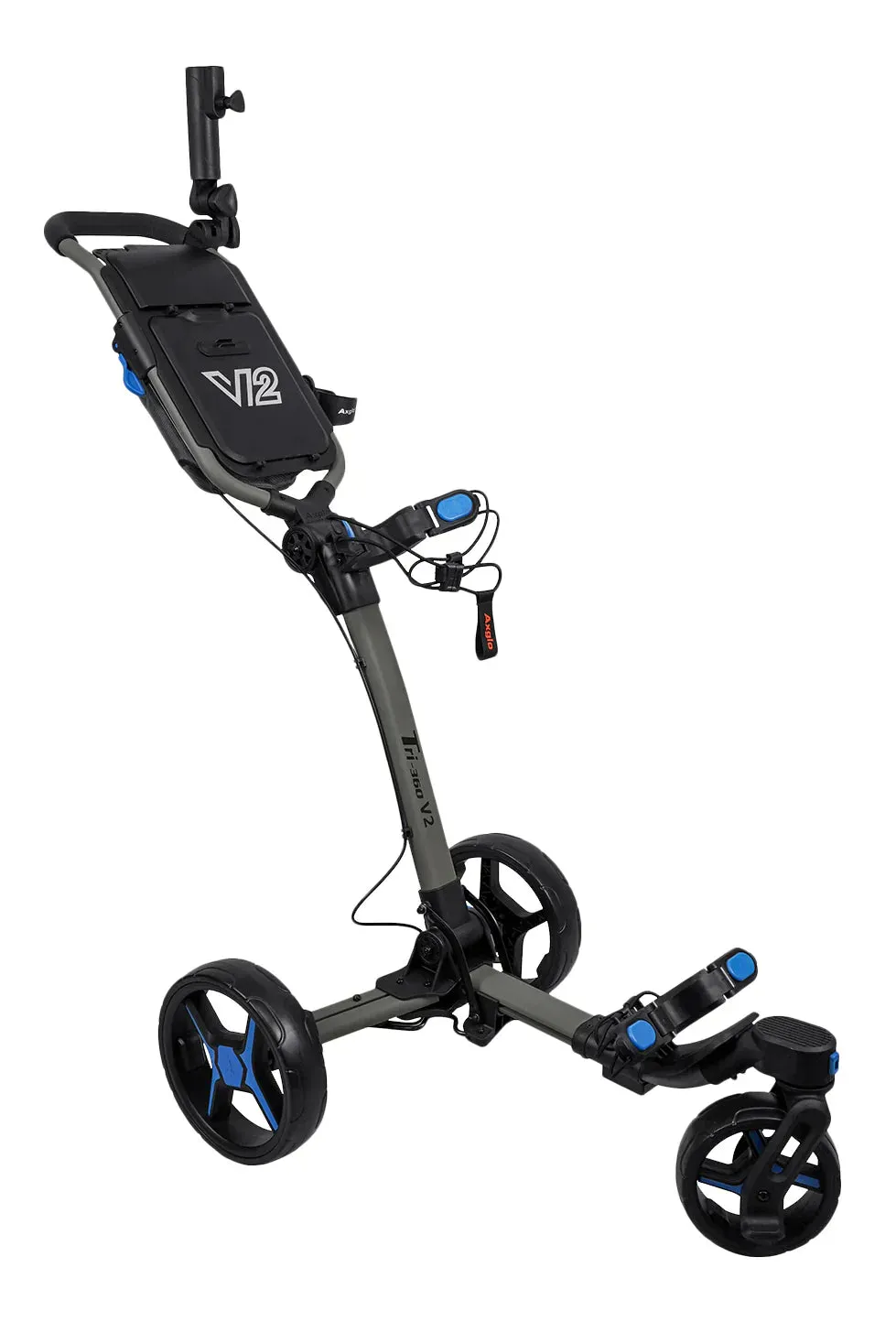 Caddie Wheel   Axglo V2 Golf Push Cart Bundle
