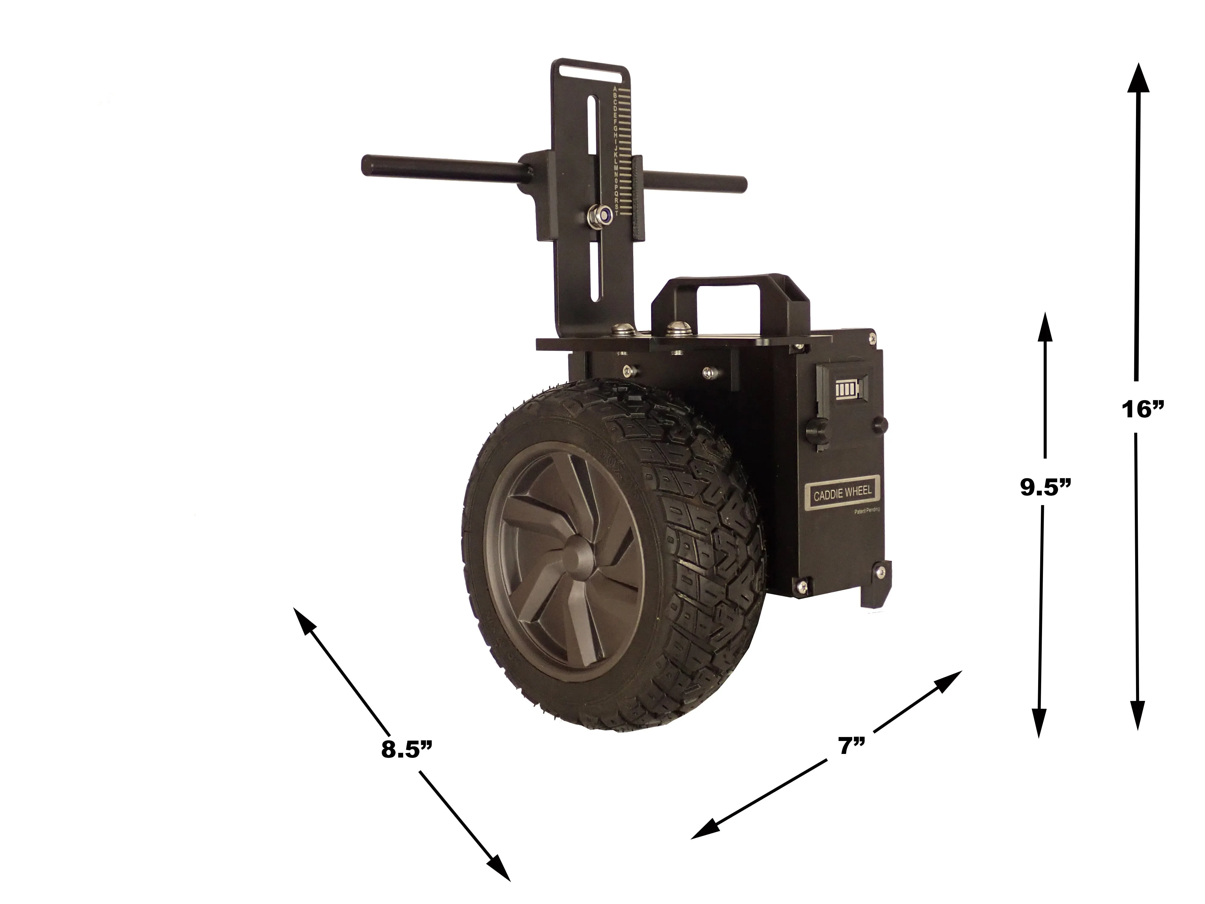Caddie Wheel   Axglo V2 Golf Push Cart Bundle