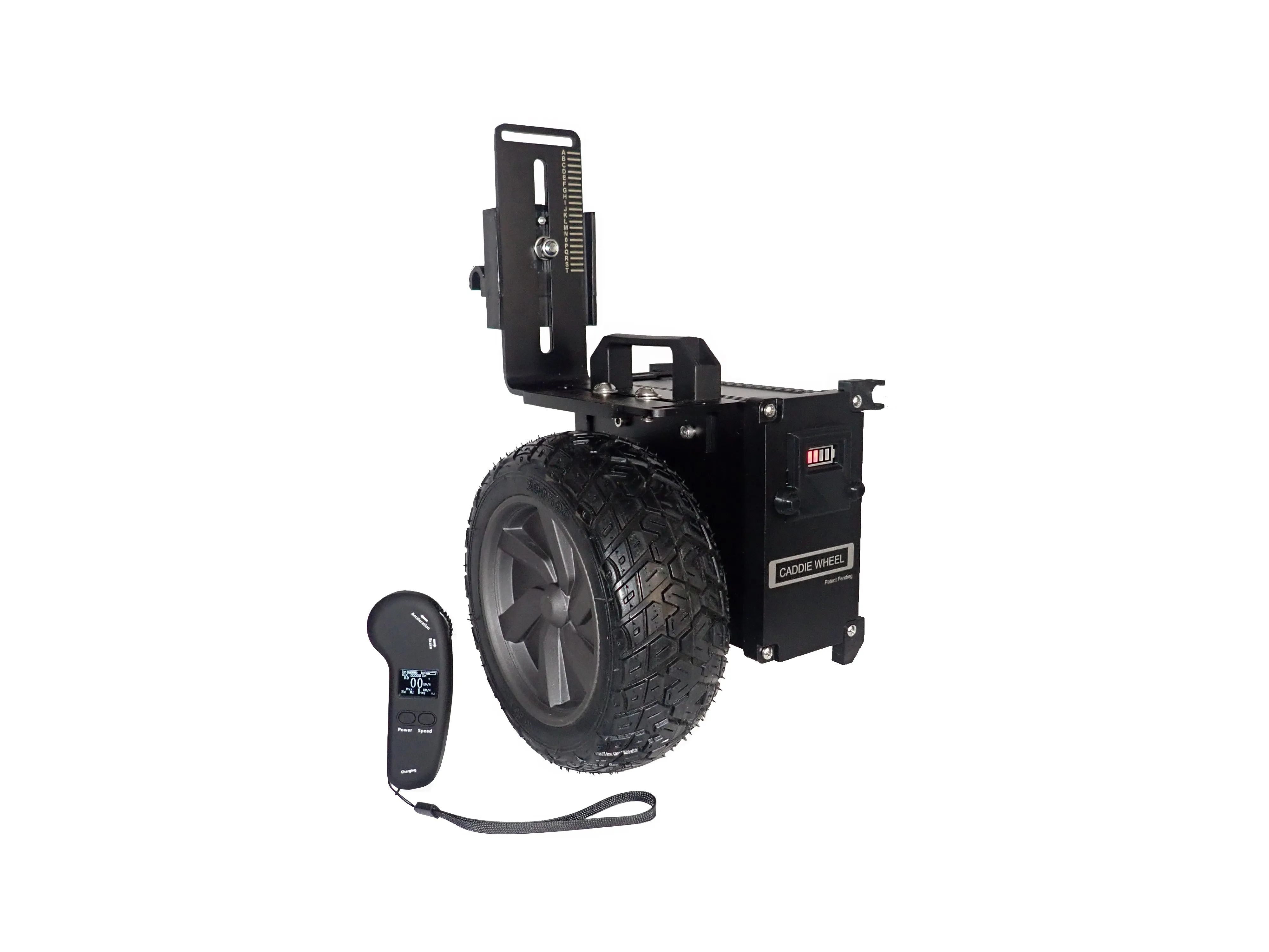 Caddie Wheel   Axglo V2 Golf Push Cart Bundle