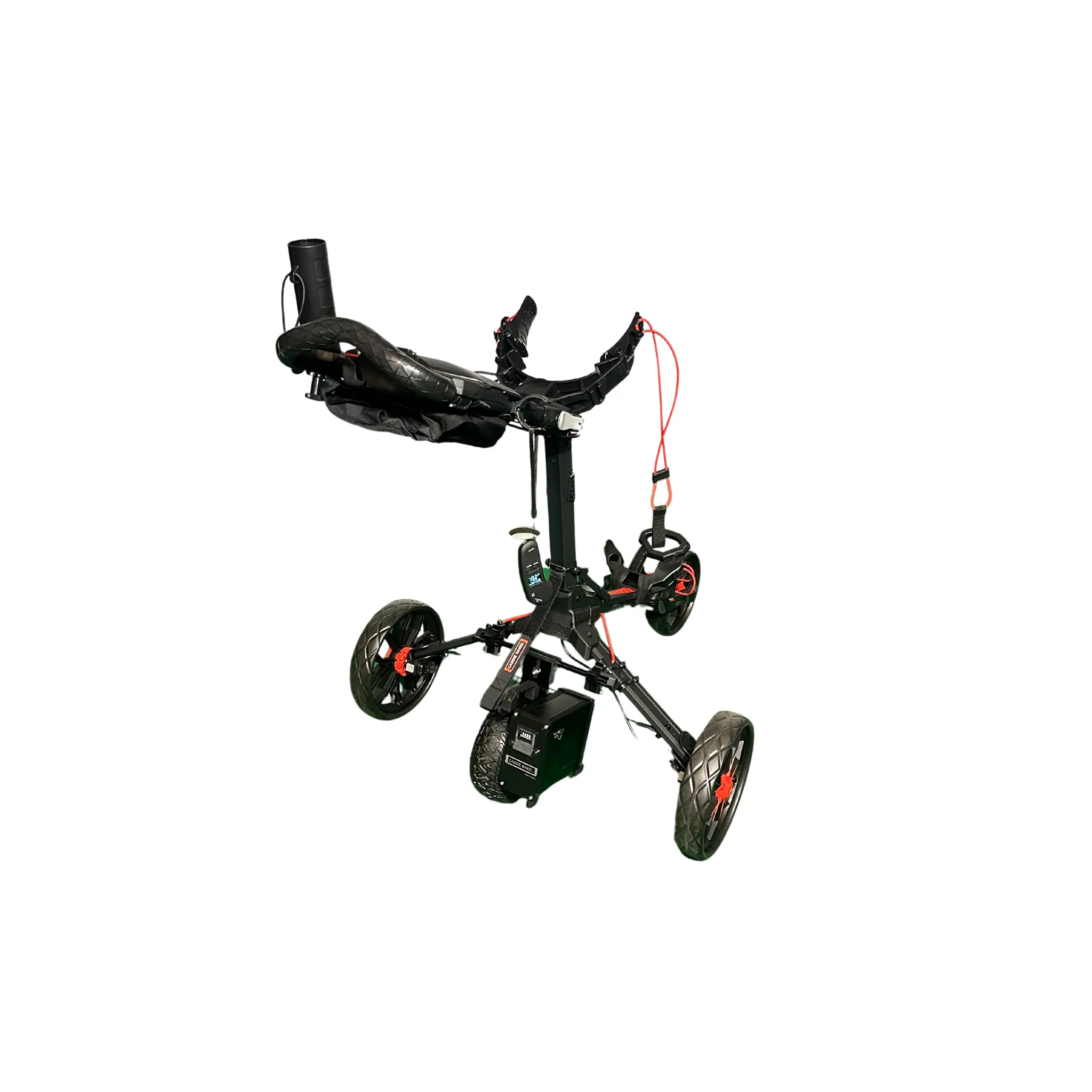 Caddie Wheel   Axglo V2 Golf Push Cart Bundle