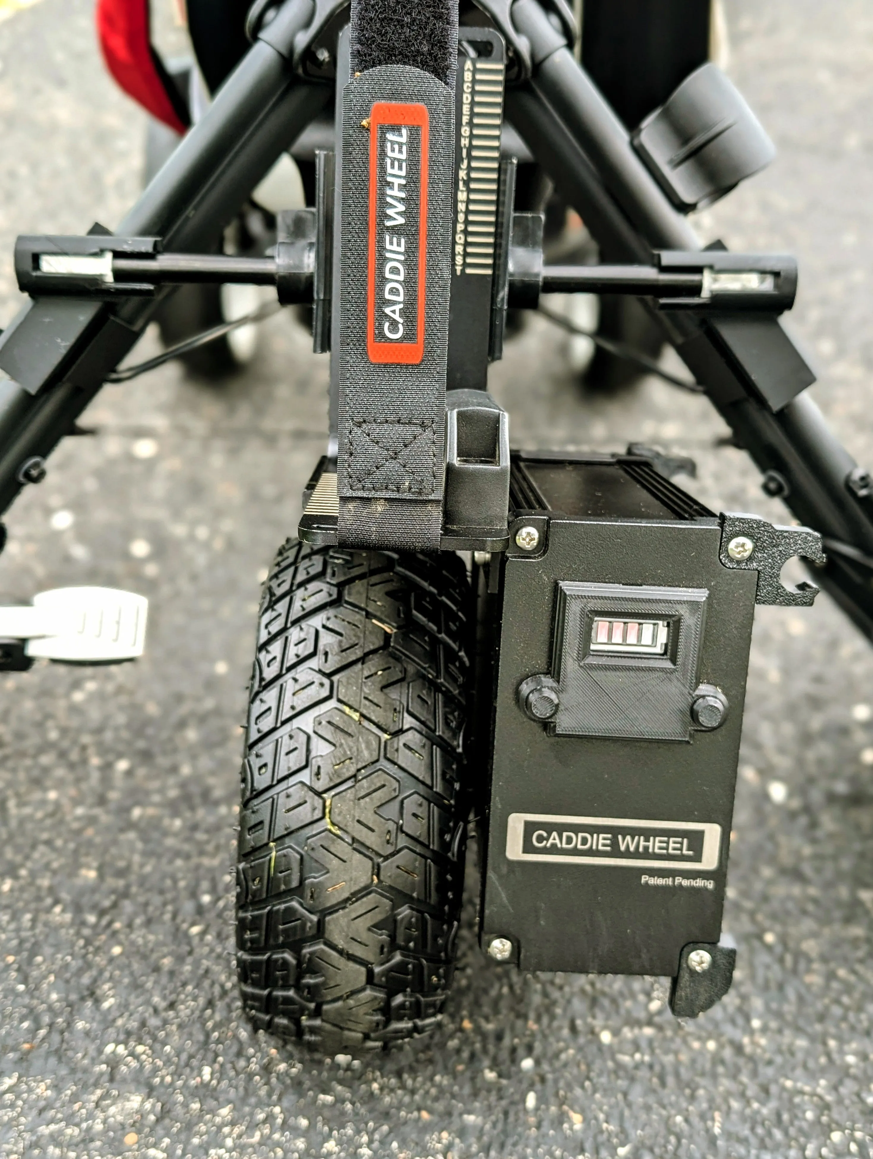 Caddie Wheel   Axglo V2 Golf Push Cart Bundle