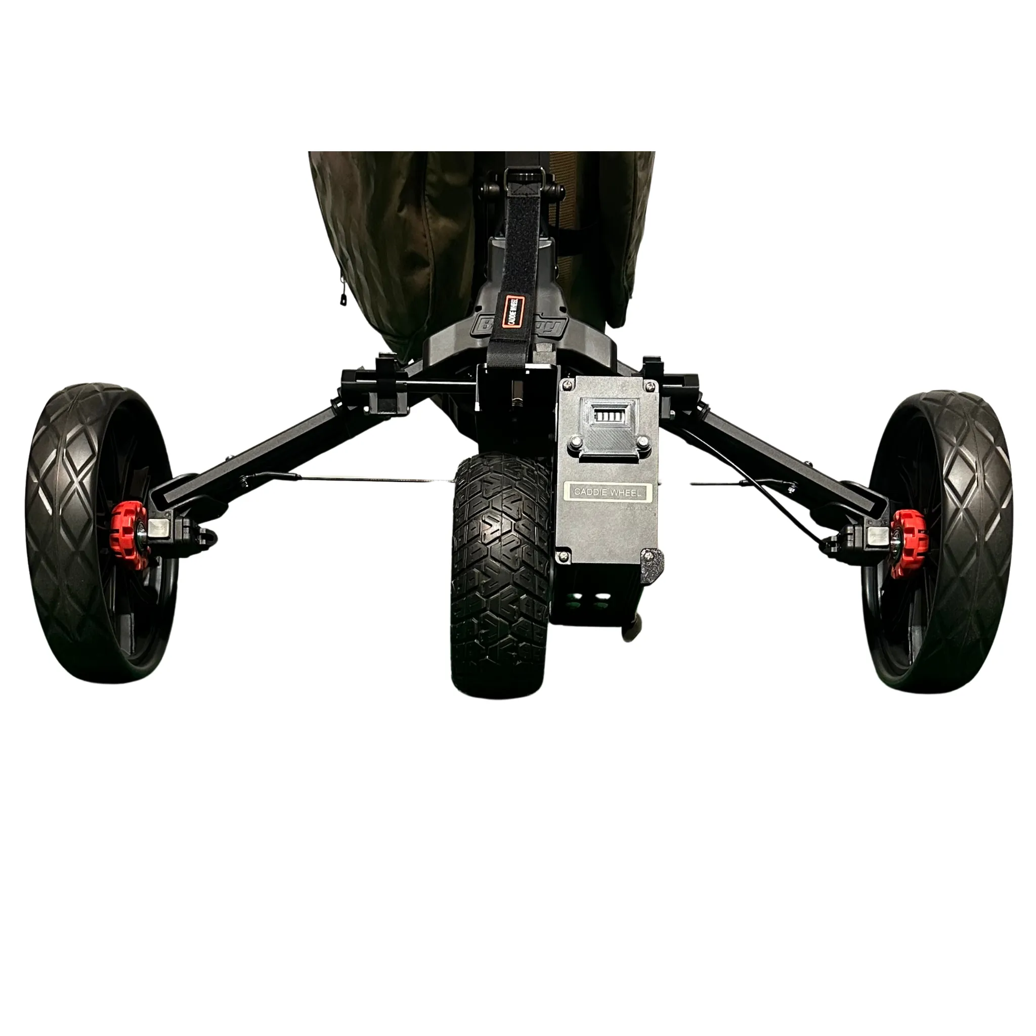 Caddie Wheel   Axglo V2 Golf Push Cart Bundle