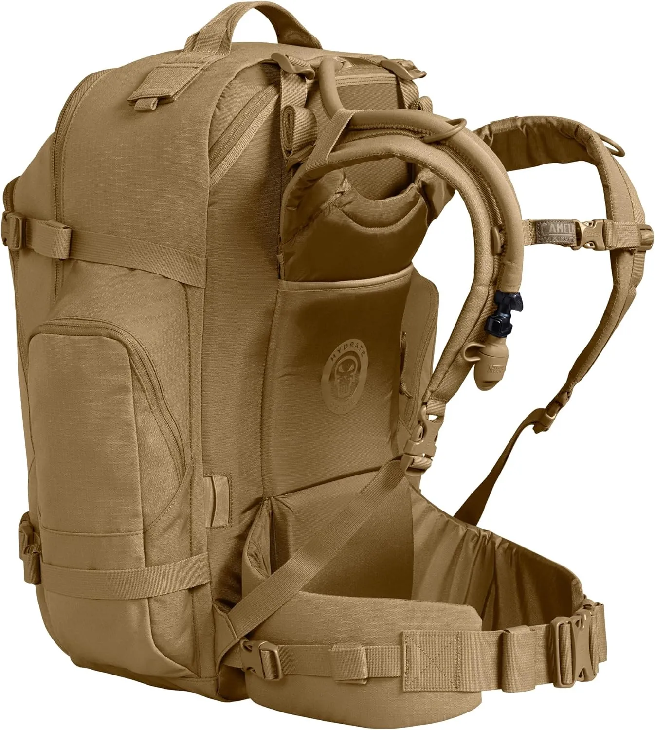CamelBak BFM Tactical Hydration Backpack with 100oz/3L Mil Spec Crux Reservoir Bladder
