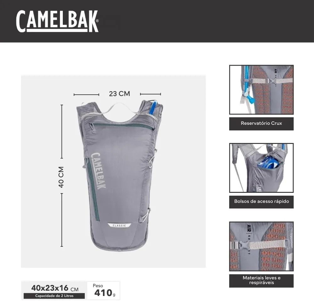 CamelBak Classic Light Bike Hydration Pack 70oz