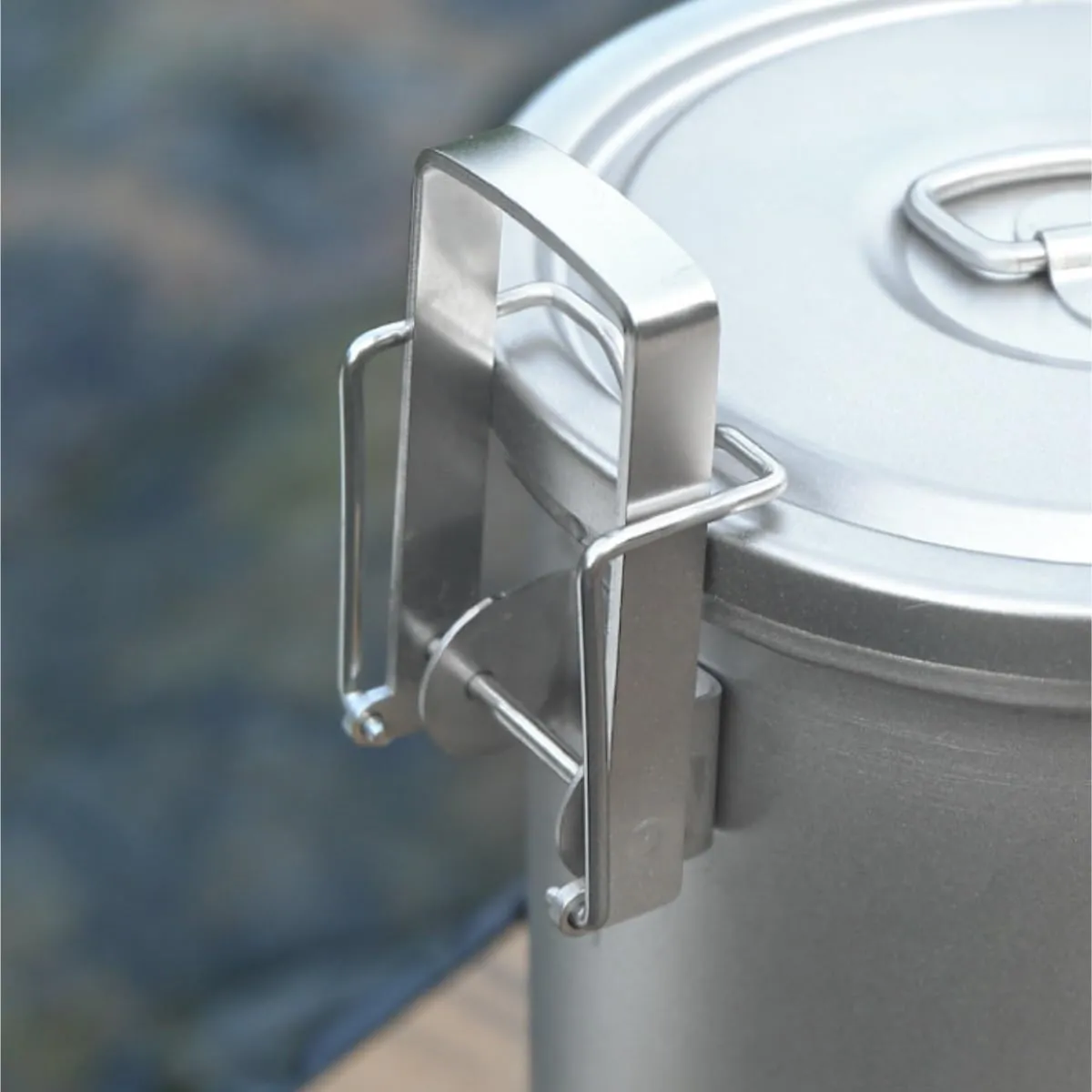 Camping Cookware, Camping Pot Outdoor Cooking Tool Multi-Function Steamer Portable Camping Cooker Pot Portable Stove