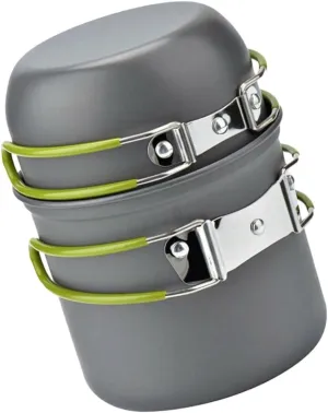 Camping Cookware Kit Non-Stick Pan Cooking Pot Portable Teapot Utensils Set Accessories for Outdoor