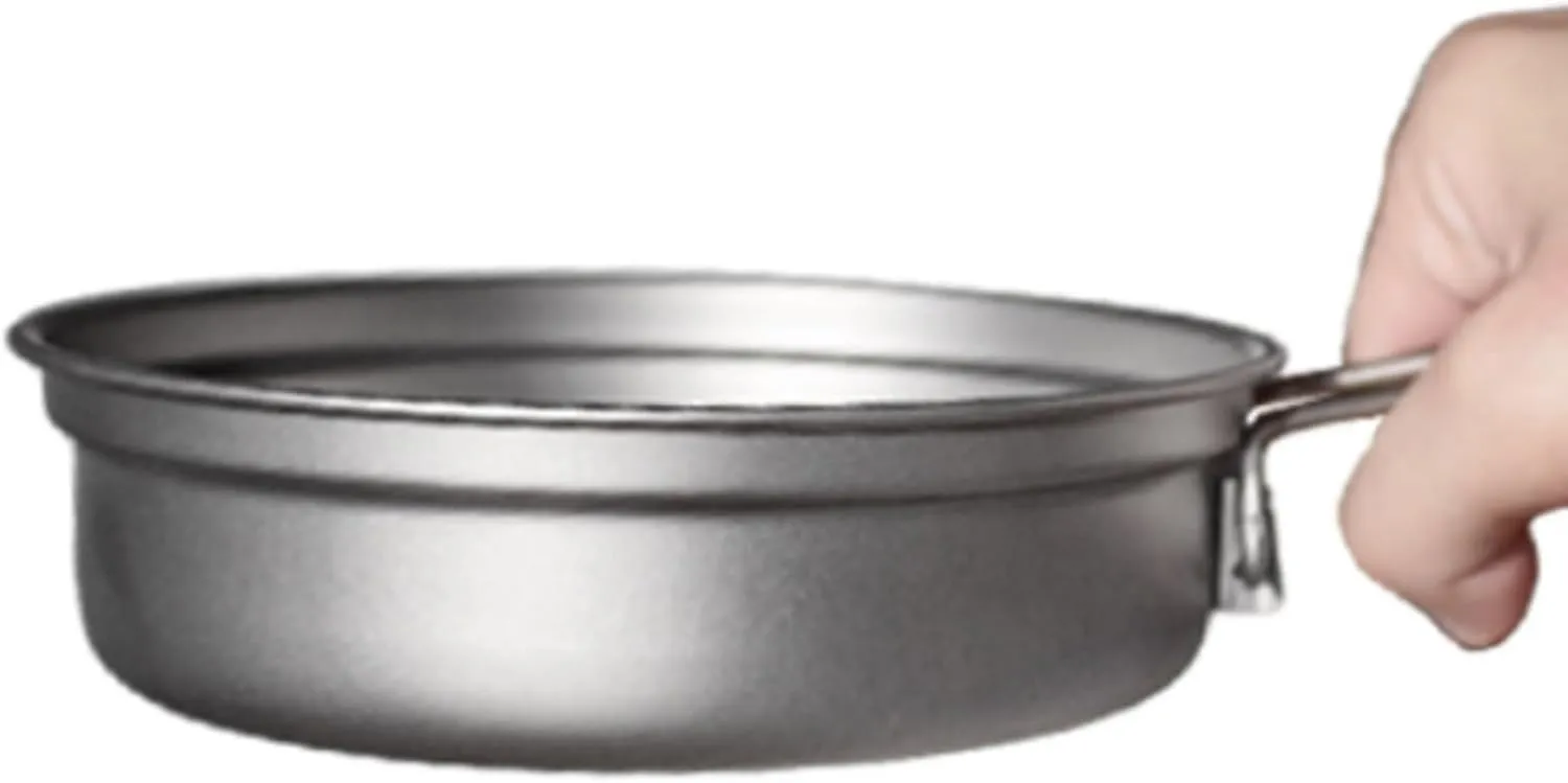 Camping Cookware, Outdoor Pot Set Portable Pot Soup Pot Frying Pan Camping Camping Cooker Cassette Stove Pot Portable Stove