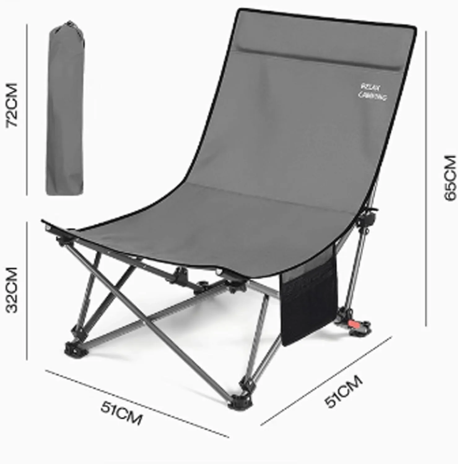 Camping cot Portable Camping Cot Outdoor Recliner Folding Cot for Office Nap and Home Lounging Camping Spare Bed, Patio Rollaway Guest Bed Folding cot