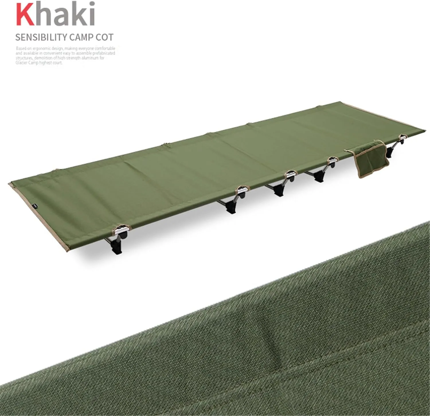 Camping Cot Portable Folding Bed Camping Fishing Hiking Bed Outdoor Beach Travel Tent Sleep Fishing Cot Enduring