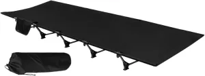 Camping cot - Portable Folding Outdoor Bed | Weight-Bearing Travel Cot Bed for Hiking Hunting Trips RV Beach Outings Guest Sleeping | Travel Cot Double Layer for Travel Lover