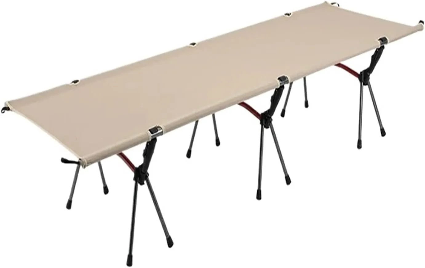 Camping Outfit Camping Cot Folding Camping Bed Portable Outdoor Bed Comfortable Sleeping Cots Adults Kids Camping Travel RV Fashionable (Color : Black)
