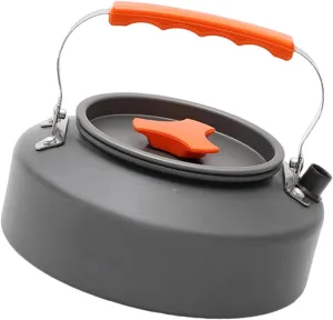 Camping Pots Water Boilers Outdoor Aluminum Teas Kettle Portable Teapot Hanging Pots Cookware for Camping Travel