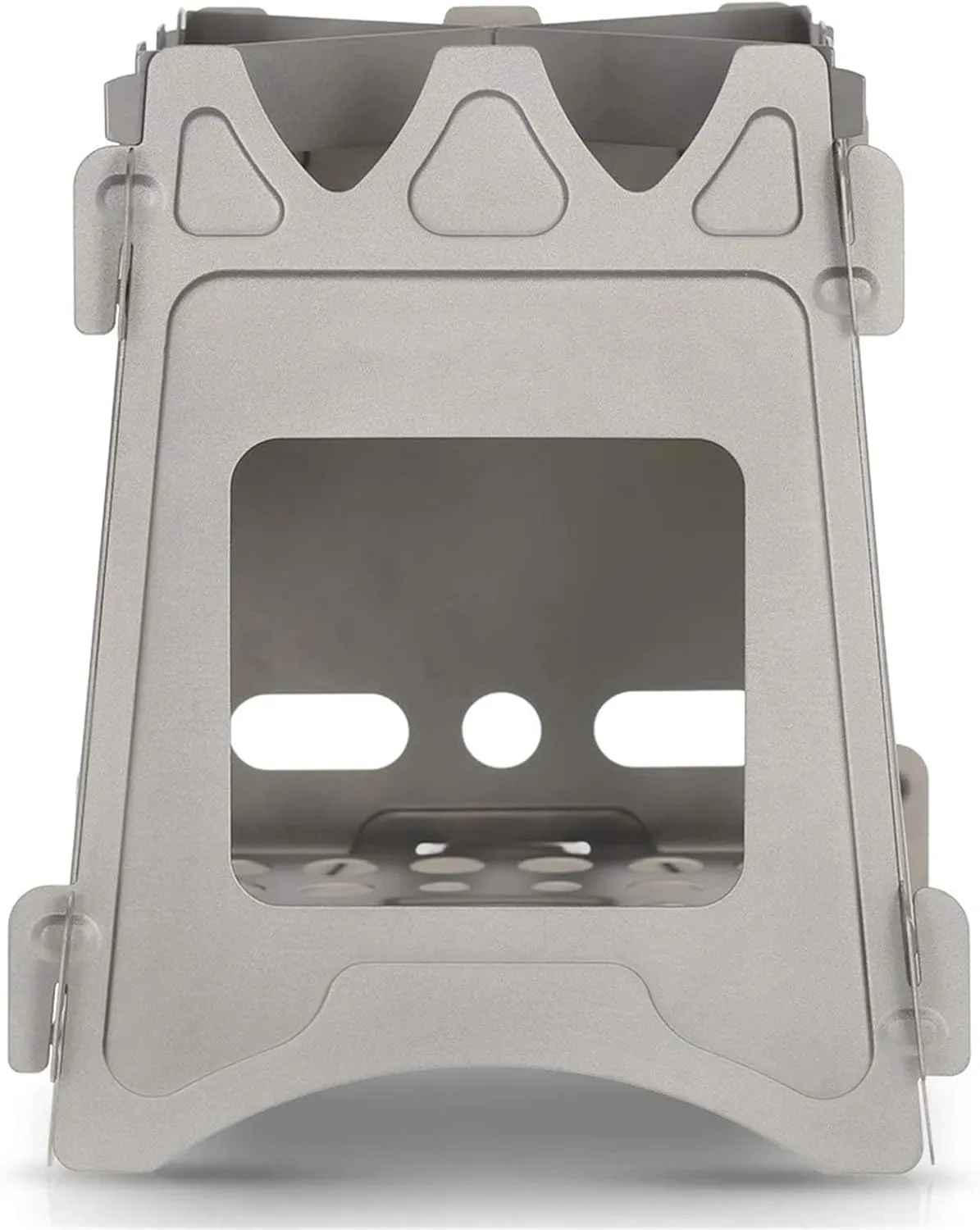 Camping Stove Portable Folding Camping Wood Stove Stainless Steel Wood Burning Stove