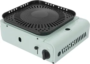 Camping Stove, Portable Propane or Butane Grill Gas Stove with Carrying Case for Camping, Hiking, Backpacking, RV Travel, Gatherings, or Other Outdoor Cooking