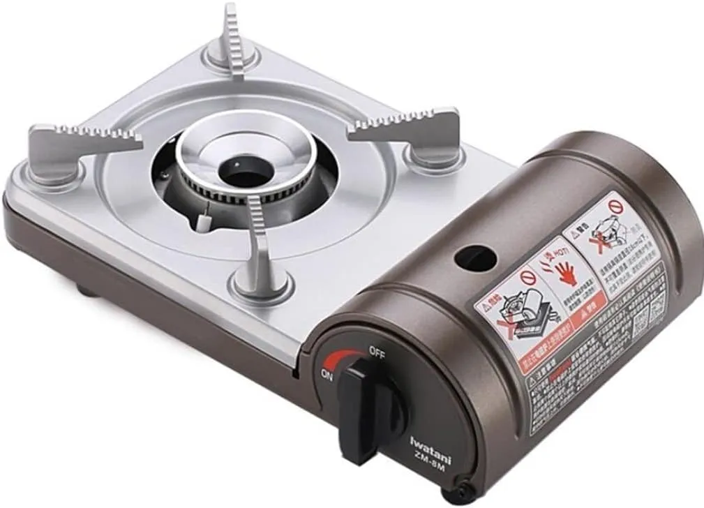 camping-stoves Portable Butane Gas Camping Stove, Outdoor Portable Cassette Stove, Home Barbecue Small Hot Pot Stove, Suitable For Outdoor Cooking Picnic