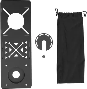 Camping Table Board Stainless Steel Portable Table Top Plate for SOTO 310 Spider Stove IGT System Slot