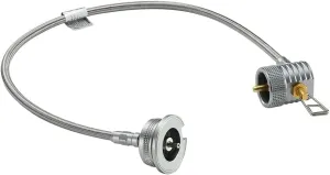CAMPINGMOON Propane to Butane Adapter Built-in Regulator with Extend Hose 16oz/1Lb Small Propane Tank to Camping Butane Stove Z59-CB