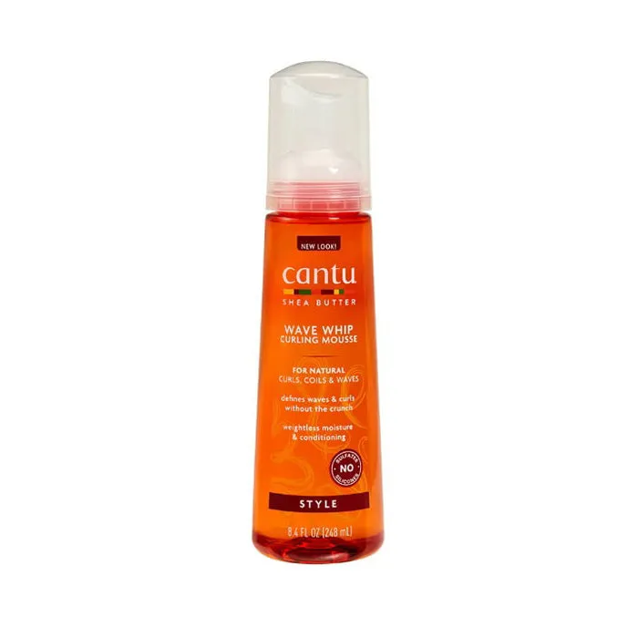 Cantu Natural Hair Wave Whip Curling Mousse 8.4 oz