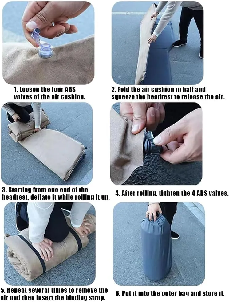Car Inflatable Air Mattress for Mazda CX-30 2020 2021 2022 2023 2024 Portable Boot Air Mattress Cushion Outdoor Travel Camping Sleeping Gear Accessories,Grey