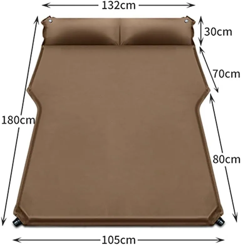 Car Inflatable Mattress for Toyota Grand Highlander 7 Seater 2024 2025 Portable Air Sleeping Bed with Pillow Camping Travel Cot Inflatable Trunk Sleeping Pad,Grey1