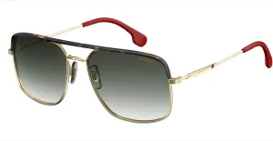 Carrera CA152/S Square Sunglasses for Men   BUNDLE With Designer iWear Eyewear Kit