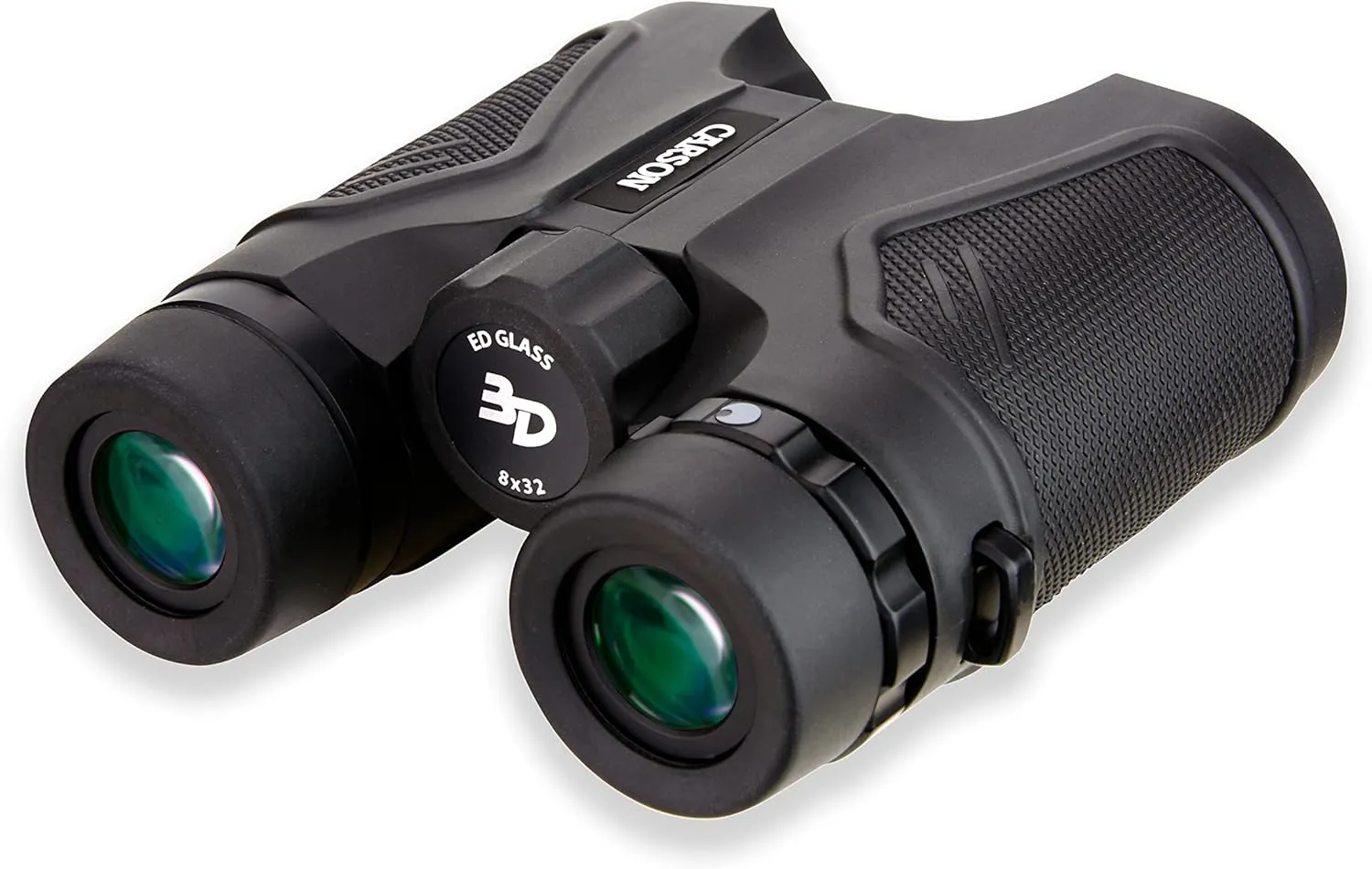 Carson 3D Series 8x32mm High Definition Compact and Waterproof Binoculars with ED Glass, Black (TD-832ED)