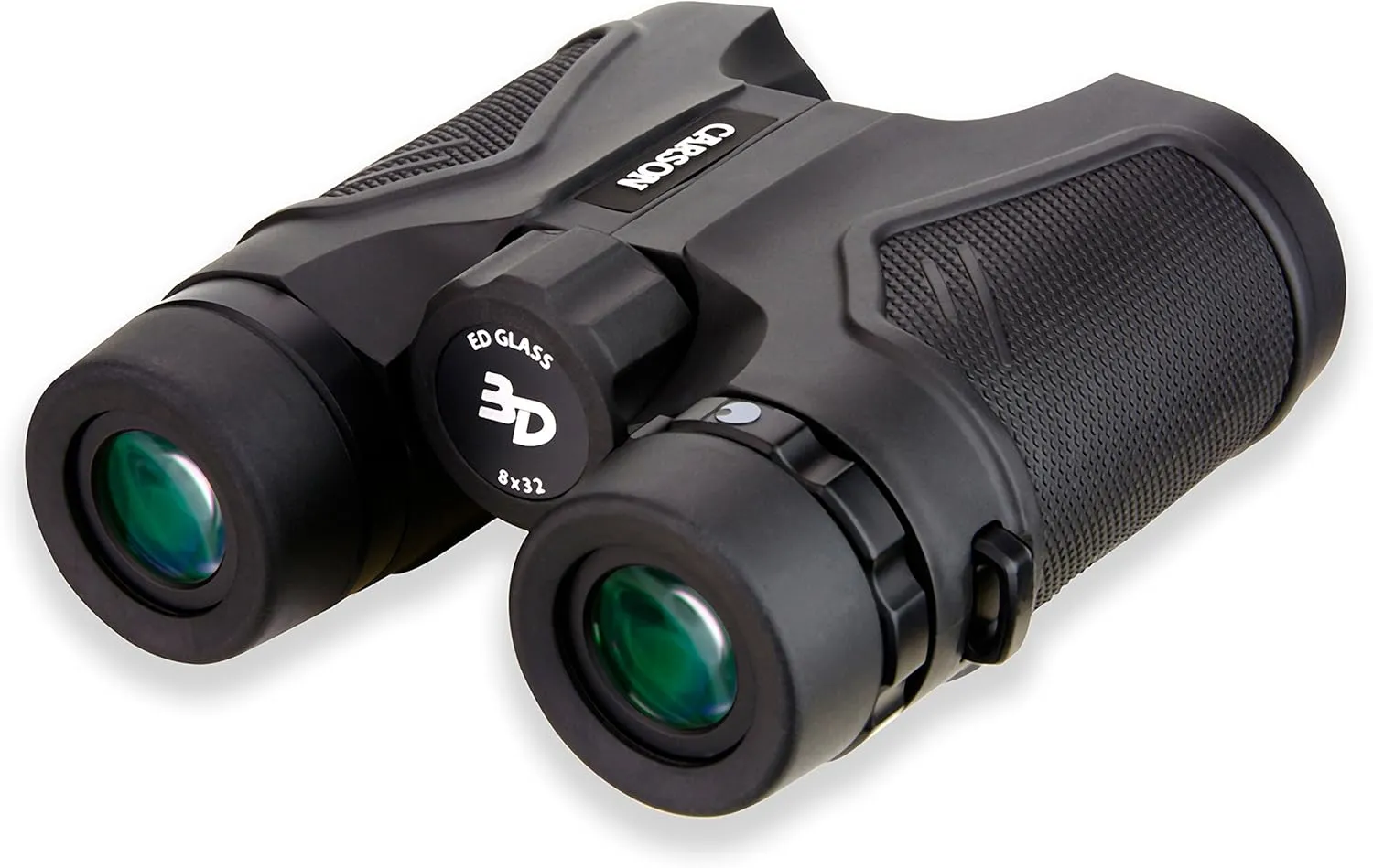 Carson 3D Series 8x32mm High Definition Compact and Waterproof Binoculars with ED Glass, Black (TD-832ED)