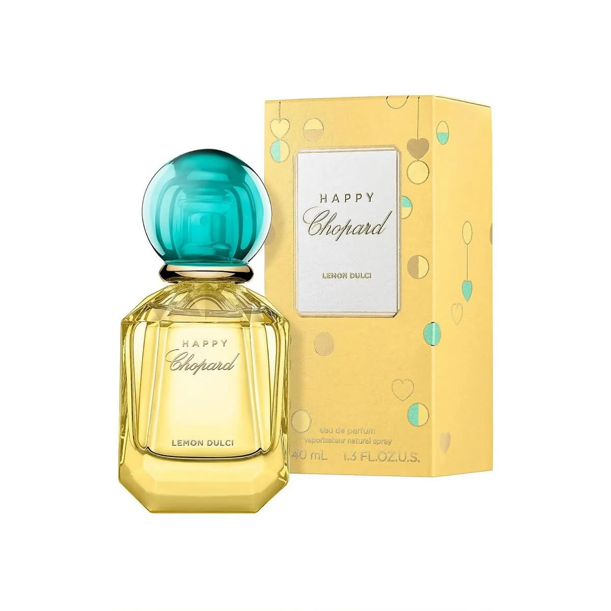 Chopard Happy Lemon Dulci For Women - Indulgent, Energizing Luxury Fragrance For Her - Uplifting Notes Of Ginger, Orange Flower, And Cucumber - Refreshing, Long Lasting Eau De Parfum - 1.35 Oz