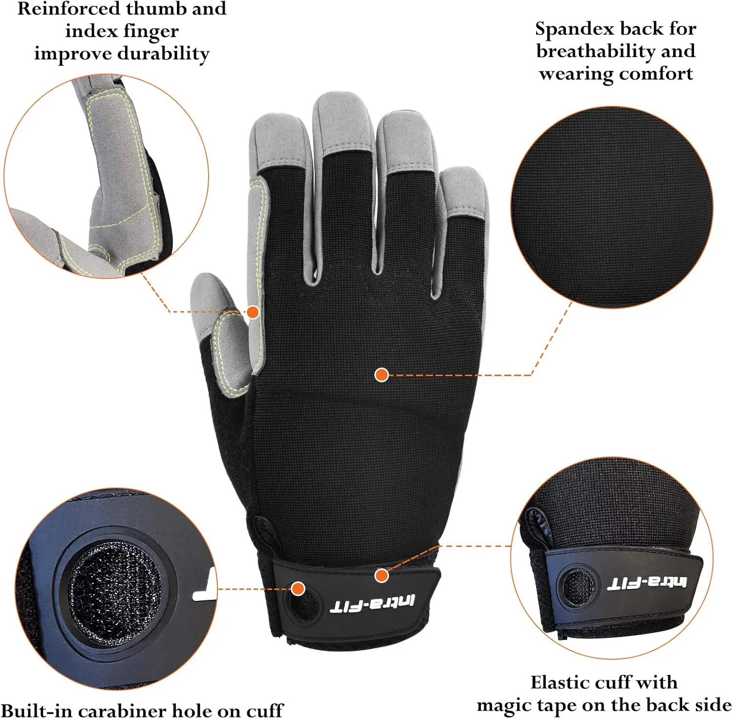 Climbing Gloves, Lightweight, Breathable, Perfect for Rock, Tree, Wall, Mountain, Climbing
