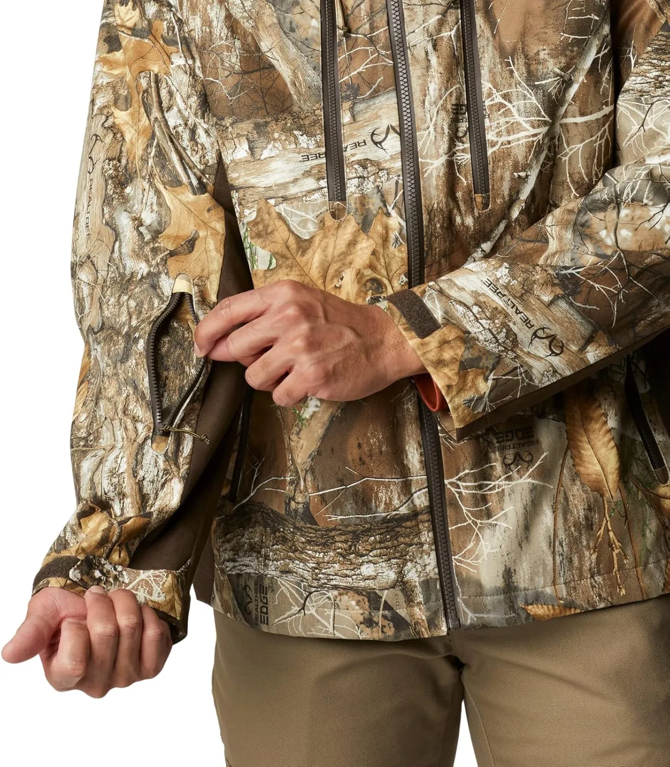 Columbia Men's Trophy Rack Silent Rain Jacket