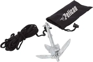 Compact Anchor Kit for Kayak, Canoe, SUP, Inflatables or Small Boats, Foldable Storage Bag, Ideal for Fishing Kayak Boating