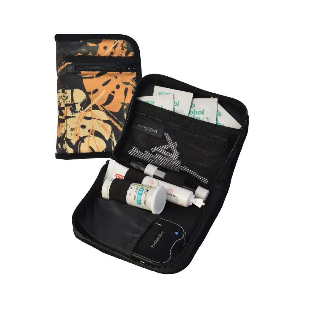 Compact Case for Glucose Meter and Diabetics Daily Needs - Dia-MiniCase