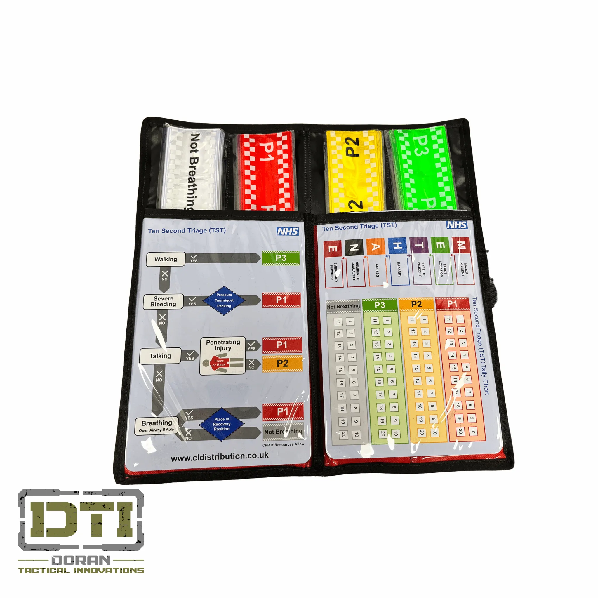 Compact Ten Second Triage Pouch (EMPTY)