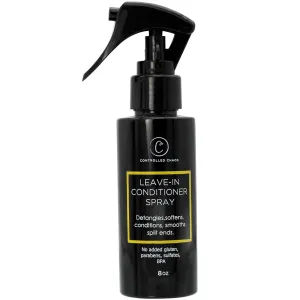 Controlled Chaos 8 oz Leave-In Conditioner Spray - Anti Frizz Hair Detangler Spray for Dry Damaged Hair with Natural Watermelon & Sunflower Seed Oil & Honey - Non-Greasy, Gluten,Sulfate & Paraben Free