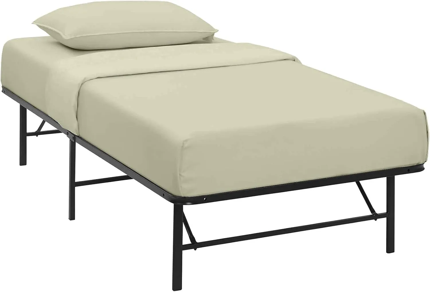 Cottingon 4 Piece Cot Mattress Sheet Set 33"X75", Egyptian Cotton, Soft Sheets, Fits 4 to 7 Inch Deep Pocket for Narrow, Twin,Camper, RV Bunk, Tri Fold Mattress, Ivory