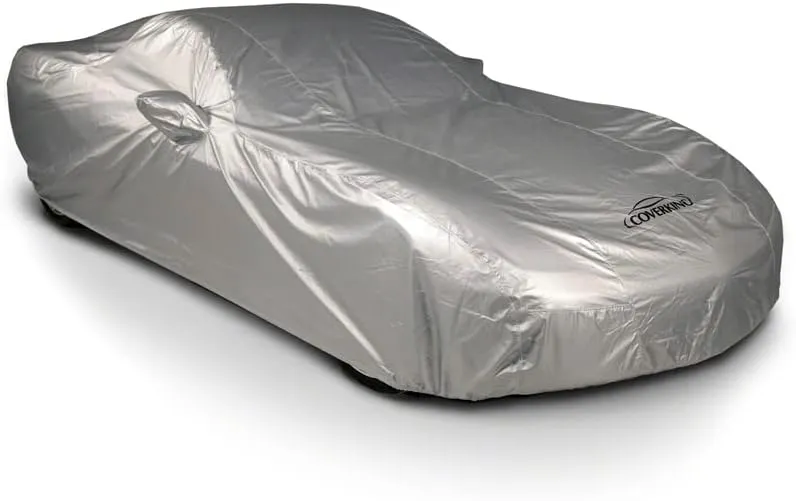 Coverking Custom Fit Exterior Car Cover Designed for Select BMW Z4 Model Vehicles: Silverguard Fabric, Silver