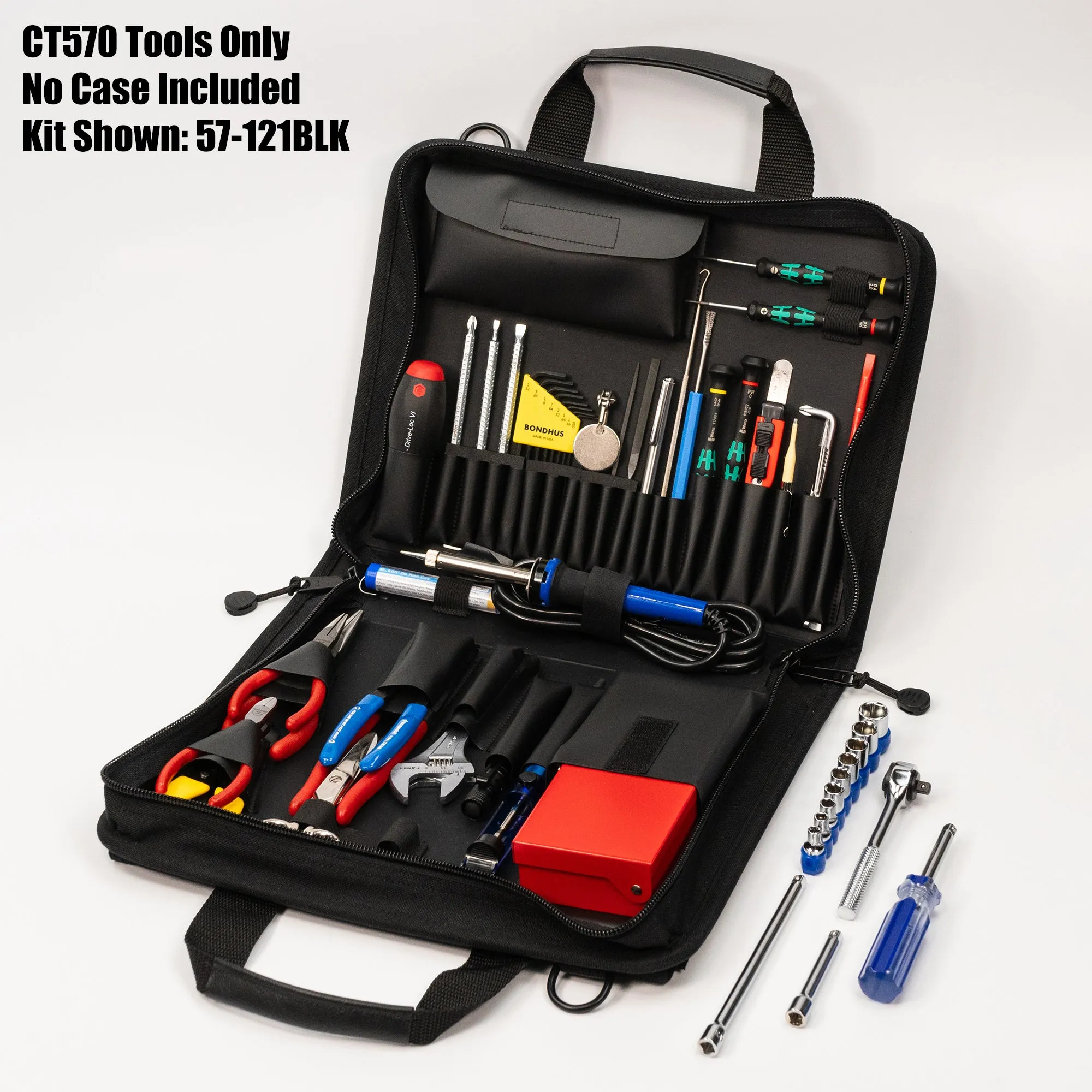 Crawford Tools Compact Technician's Tool Set CT570