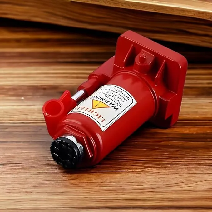 Creative Jack Lighter, Butane Lighters for Men, Lighters for Candle, Gas Lighter, Funny Lighters, Adjustable Refillable Cool Lighter, Unique Men's Gift Suitable for Outdoor Camping(No Gas)