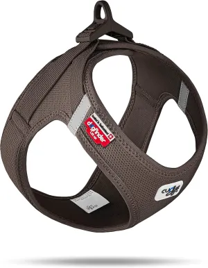 Curli Air Mesh Clasp Brown Vest Harness