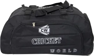 CW Trolly Wheel Bag KIT Black Large Outdoor Sports Team Cricket Equipment Large KIT (Senior/Men/Adult/Youth Size)