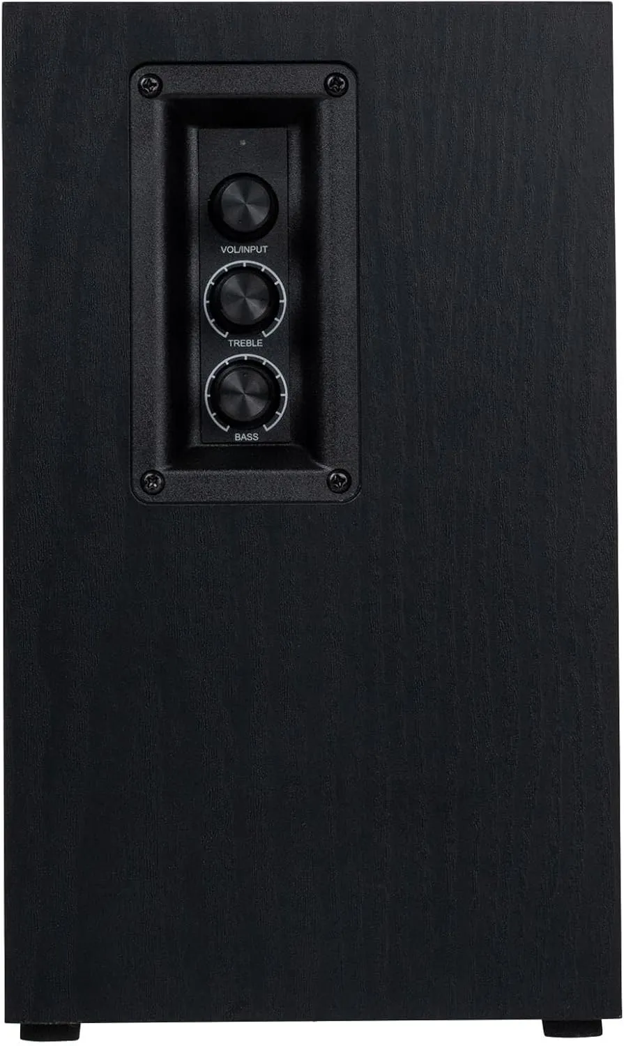 Dayton Audio Classic B40A Powered Bookshelf Speaker Pair Black