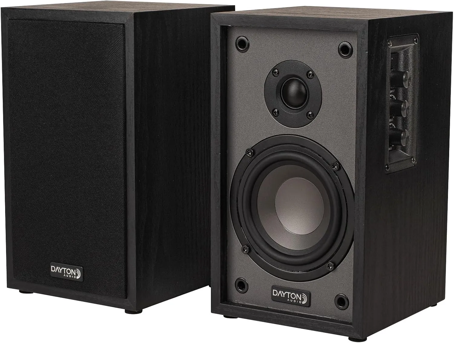 Dayton Audio Classic B40A Powered Bookshelf Speaker Pair Black