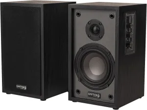 Dayton Audio Classic B40A Powered Bookshelf Speaker Pair Black
