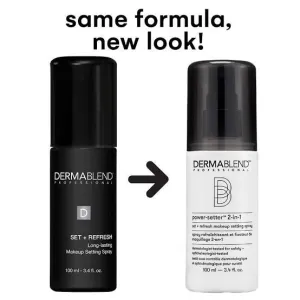 Dermablend Makeup Setting Spray Set   Refresh for Long Lasting Makeup Wear